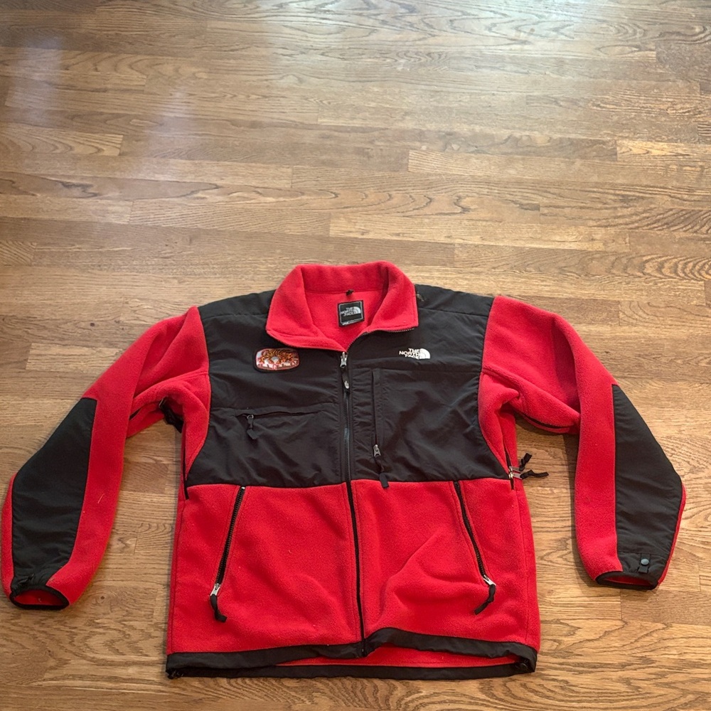 The North Face Red and Black Full-Zip Jacket